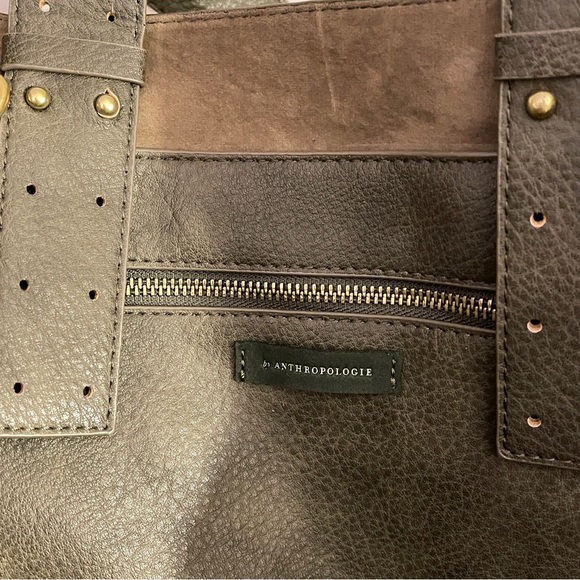 Ciel Winged Tote Bag-Moss - Picture 5 of 5